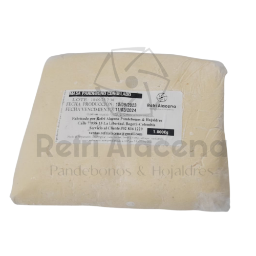 MASA PANDEBONO CONGELADA x 1.000 gr