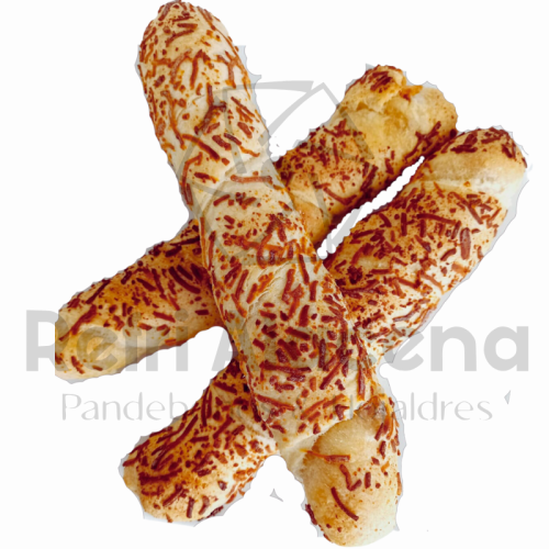 SALCHIPALO CON QUESO HORNEADO x Unidad